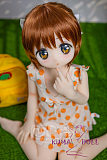Aotume Doll TPE頭部+TPE材質ボディ アニメドール 105cm AAカップ #118ヘッド 岡崎汐 ボディ身長選択可 花柄スカート