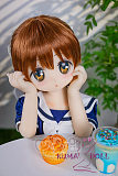 Aotume Doll TPE頭部+TPE材質ボディ アニメドール 105cm AAカップ #118ヘッド 岡崎汐 ボディ身長選択可 セーラー服