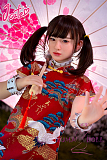 J-cute 133cm バスト平 シリコン頭部+TPEボディ AGD19 萌咲（もえ）ヘッド ラブドール ロリ妹系  ハイブリッド 掲載画像のボディはリアルメイク付き