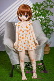 Aotume Doll TPE頭部+TPE材質ボディ アニメドール 105cm AAカップ #118ヘッド 岡崎汐 ボディ身長選択可 花柄スカート