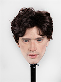 FANREAL 173cm Kevinヘッド 一体式ペニス 筋肉タイプ リアルメイク付き フルシリコン製ラブドール 掲載画像は硬めシリコンヘッド