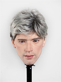 FANREAL 173cm Kevinヘッド 一体式ペニス 筋肉タイプ リアルメイク付き フルシリコン製ラブドール 掲載画像は硬めシリコンヘッド