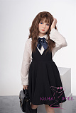AXB Doll 142cm バスト平 A144ヘッド TPE製ラブドール  掲載画像のボディはリアルメイク付き