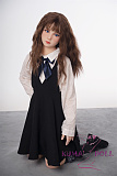 AXB Doll 142cm バスト平 A144ヘッド TPE製ラブドール  掲載画像のボディはリアルメイク付き