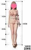 軽量化 27kg 伴趣はんしゅ 162cm Cカップ B1ヘッド 川崎由美 フルシリコン材質 ラブドール 等身大リアルドール