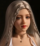 シリコン製頭部+TPEボディ Qita Doll 125cm ＃91ヘッド