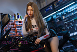 アートワークカスタム版 TYPEグラビア TOPSINO 実践向け 162cm Gカップ 超擬真の肌テクスチャ 生身の人間仕上げ着色 T37 米夢(Mimeng) メイク① ラブドール 等身大ドール フルシリコン製ラブドール