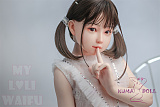 フルシリコン製 My Loli Waifu 略称MLW ロリ系ラブドール 127cm Aカップ Ayaヘッド ROS機能 メイク選択可能