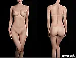 フルシリコン製 Game Lady 168cm Dカップ No.28_1ヘッド リアルメイク付き 眉毛とまつ毛植毛あり