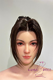 フルシリコン製 Game Lady 168cm Dカップ No.28_1ヘッド リアルメイク付き 眉毛とまつ毛植毛あり