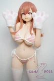 色気美人 Irokebijin 90cm Dカップ Yui Bヘッド ソフトフルシリコン製 カスタマイズ品 アニメ ダッチワイフ