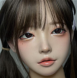 L1ヘッド お口の開閉可能 Real Girl (A工場製)ラブドール ヘッド単体 シリコン材質 M16ジョイント