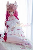 アニメドール ソフトビニール製ヘッド シリコン製ボディ WM Dolls 140cm Bカップ #Y001ヘッド 永雛タフィーcos