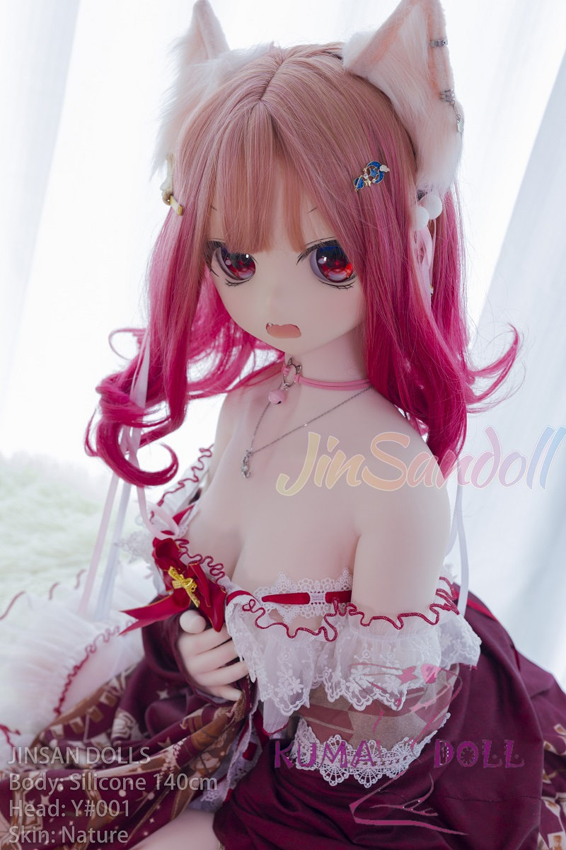 アニメドール ソフトビニール製ヘッド シリコン製ボディ WM Dolls 140cm Bカップ #Y001ヘッド 永雛タフィーcos