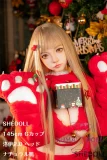リアルドール,クリスマス,サンタ衣装,金髪ロング,ベル