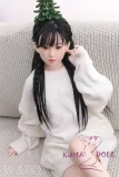 フルシリコン製 My Loli Waifu 略称MLW ロリ系ラブドール 127cm Aカップ MoMo #88ヘッド メイク選択可能 クリスマス