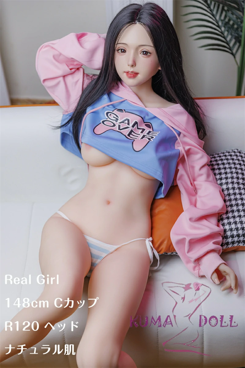 Real Girl (A工場製) 等身大ドール 148cm Cカップ R120ヘッド シリコンヘッド+TPE材質ボディー 身長選択可能 ダッチワイフ