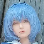 フルシリコン製 Game Lady 171cm Gカップ No.27_1 硬質シリコンヘッド リアルメイク付き 眉毛とまつ毛植毛あり  ライトニング