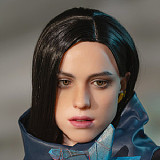 フルシリコン製 Game Lady 171cm Gカップ No.27_1 硬質シリコンヘッド リアルメイク付き 眉毛とまつ毛植毛あり  ライトニング