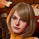 フルシリコン製 Game Lady 171cm Gカップ No.27_1 硬質シリコンヘッド リアルメイク付き 眉毛とまつ毛植毛あり  ライトニング