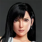 フルシリコン製 Game Lady 171cm Gカップ No.27_1 硬質シリコンヘッド リアルメイク付き 眉毛とまつ毛植毛あり  ライトニング