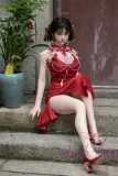 Real Girl 赤いドレス
