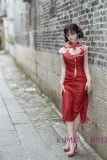 Real Girl ラブドール 158cm Eカップ ds36ヘッド 高級シリコン材質ヘッド ボディー材質選択可能 カスタマイズ可能 C工場製 旗袍