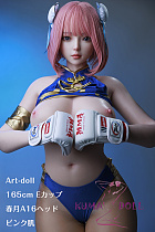 Art-doll 27kg 軽量化ドール 165cm Eカップ 春月A16ヘッド 白いボクシンググローブ フルシリコン製 ラブドール アート技研