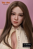 TOPSINO TYPEグラビア RRS+版 167cm Eカップ T38 米木（Mimu）等身大ラブドール フルシリコン製 赤いノースリーブ