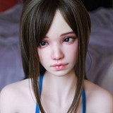 【10%OFF実施中！カートに入れると割引後の価格をご確認いただけます】My Loli Waifu 138cm AAカップ Kisa希咲ヘッド TPE材質ボディ+シリコンヘッド リアルドール