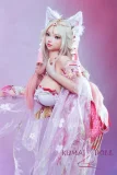 Sino Dol 戦闘機 143cm Kカップ 爆乳 S58 凛墨(Linmo)ヘッド フルシリコン製 可愛さ満点 狐耳 アニメ風ドール 波打つお尻/エアバッグ包み込み式膣無料