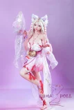 Sino Dol 戦闘機 143cm Kカップ 爆乳 S58 凛墨(Linmo)ヘッド フルシリコン製 可愛さ満点 狐耳 アニメ風ドール 波打つお尻/エアバッグ包み込み式膣無料
