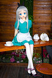 Aotume Doll 142cm 男性ボディ #124-1 神崎ひでり ペニス二つ付属 アニメドール 掲載画像はシリコンヘッド＋シリコンボディ ヘッド及びボディー材質選択可能
