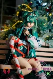SHEDOLL 最新作 156cm Eカップ 艾琳（Ailin）2.0 ヘッド シリコンヘッド ボディー材質など選択可能 クリスマス風ラブドール