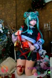 SHEDOLL 最新作 156cm Eカップ 艾琳（Ailin）2.0 ヘッド シリコンヘッド ボディー材質など選択可能 クリスマス風ラブドール