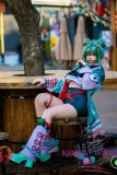 SHEDOLL 最新作 156cm Eカップ 艾琳（Ailin）2.0 ヘッド シリコンヘッド ボディー材質など選択可能 クリスマス風ラブドール