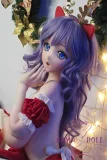 【8/31迄 12%OFF実施中！カートに入れると割引後の価格をご確認いただけます】Elsa Babe 148cm L  RAD008 二次元 アニメドール フルシリコン製 クリスマス風 黒スト
