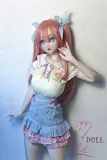 【8/31迄 12%OFF実施中！カートに入れると割引後の価格をご確認いただけます】Elsa Babe 148cm L  RAD011 二次元 アニメドール フルシリコン製 目を引くピンク色の長い髪