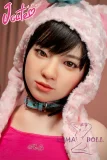 ピンクのふわふわな帽子 リアルドール