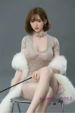 Real Girl (Ｃ工場製)  新作 軽量化ボディ フルシリコン製 ダッチワイフ 171cm巨乳 Eカップ ds34  レースのチャイナドレス ホワイトファー