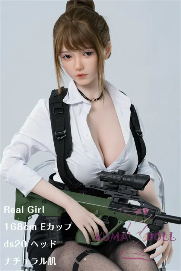 Real Girl (Ｃ工場製)  ダッチワイフ 168cm巨乳 Eカップ  ds20 ボディTPE/シリコン選択可能 クールな女性戦士