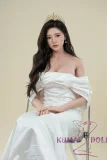 Real Girl (Ｃ工場製)  新作 軽量化ボディ フルシリコン製 ダッチワイフ 171cm巨乳 Eカップ ds15ヘッド  白いマーメイドドレス