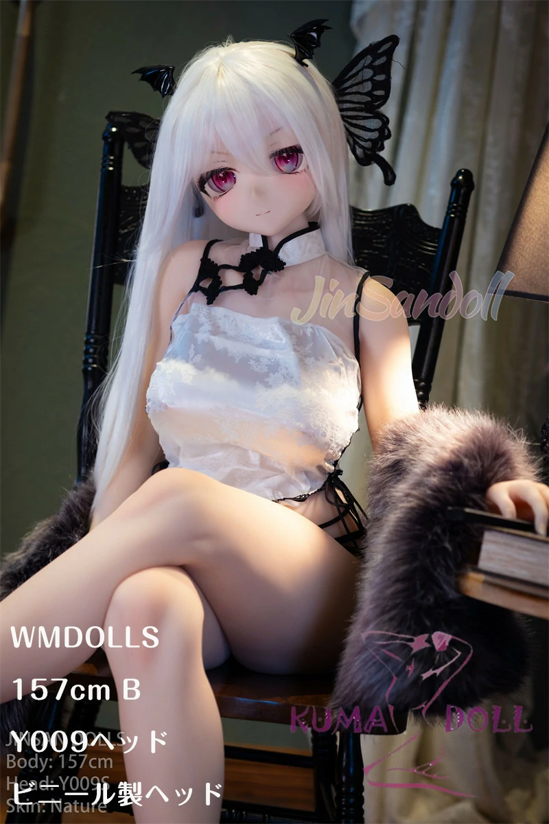 アニメドール ソフトビニール製ヘッド+TPE製ボディ WM Dolls 157cm Bカップ #Y009S ヘッド  等身大ドール カスタマイズ可 ゴシックロリータ　