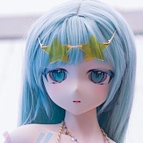 アニメドール ソフトビニール製ヘッド+TPE製ボディ WM Dolls 157cm Bカップ #Y009S ヘッド  等身大ドール カスタマイズ可 ゴシックロリータ　