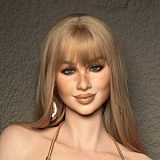 超擬真の肌テクスチャ フルシリコン製 Real Lady 159cm Hカップ T1ヘッド 等身大リアルドール スポーティースタイル
