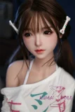 フルシリコン製ラブドール JYDOLL 123cm Bカップ 小芙（Xiaofu）ヘッド 身体リアルメイク付き