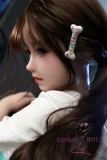 フルシリコン製ラブドール JYDOLL 123cm Bカップ 小芙（Xiaofu）ヘッド 身体リアルメイク付き