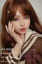 【10%OFF 4/7日迄】YUEdoll シームレス選べる 高級シリコン 140cm Eカップ A3ヘッド ラブドール 骨格関節の手指無料 カスタマイズ可 ゆえドール