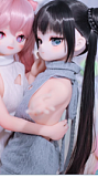MOZU DOLL 85cm Aカップ ニンフちゃん ソフトビニール製頭部 TPE製ボディ 肌色＆眼球色＆メイク＆ウィッグ＆衣装は宣材写真と同じ  6kg