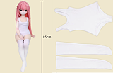 MOZU DOLL 85cm Aカップ ニンフちゃん ソフトビニール製頭部 TPE製ボディ 肌色＆眼球色＆メイク＆ウィッグ＆衣装は宣材写真と同じ  6kg